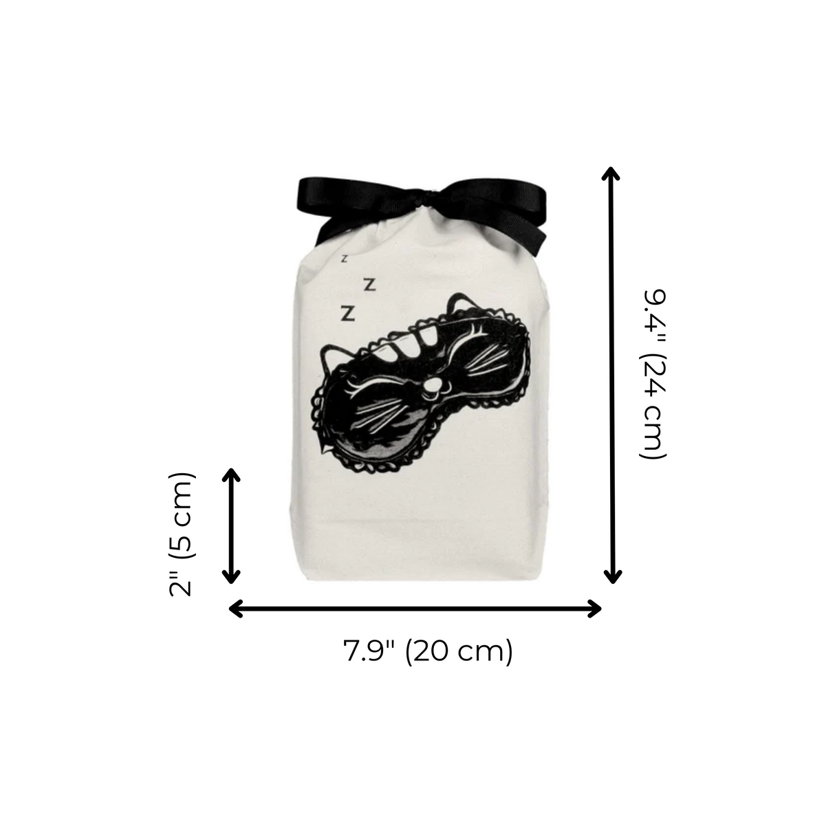 Cat Sleepy Mask Bag, Cream From Bag-all