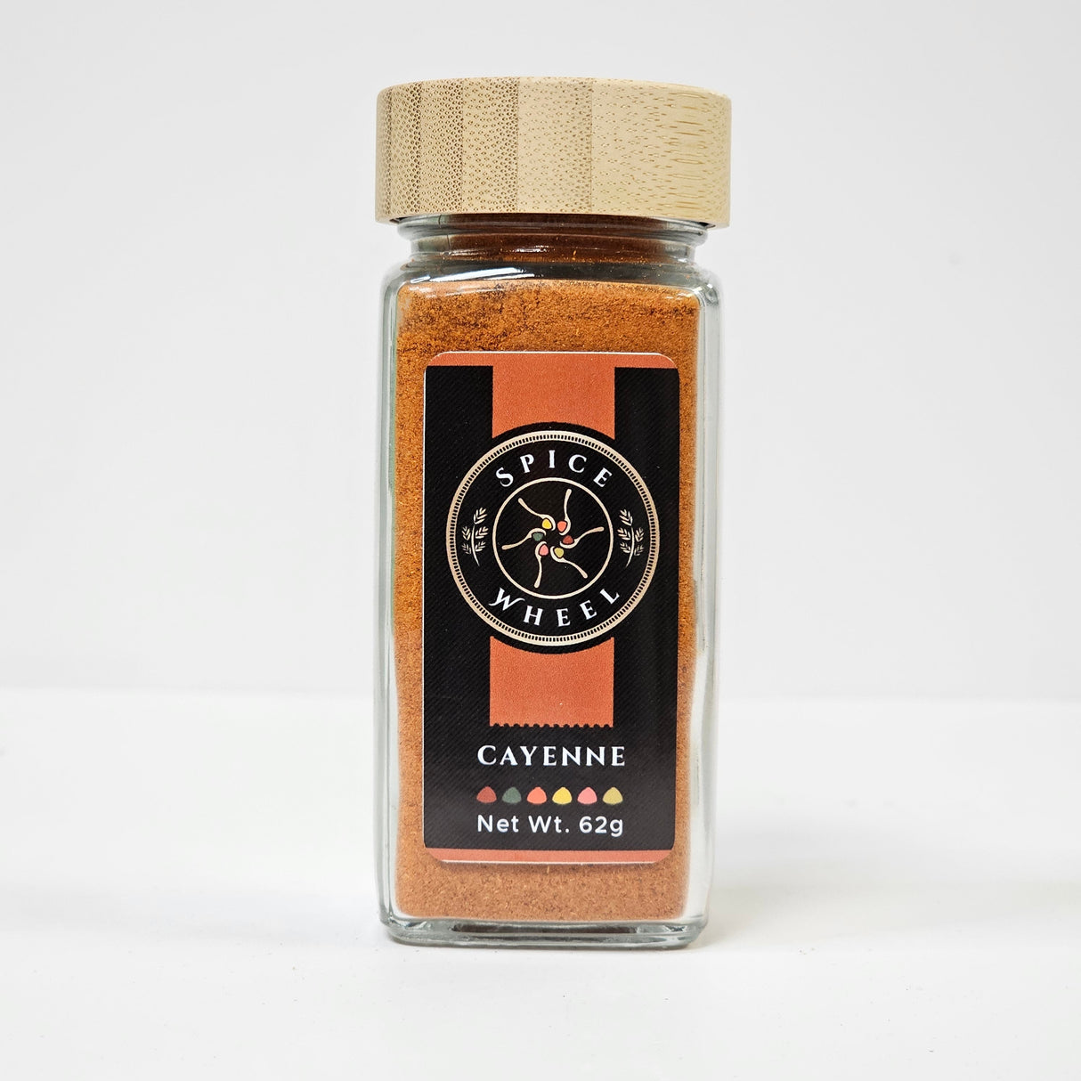 Cayenne Pepper - Glass Jar from Spice Wheel