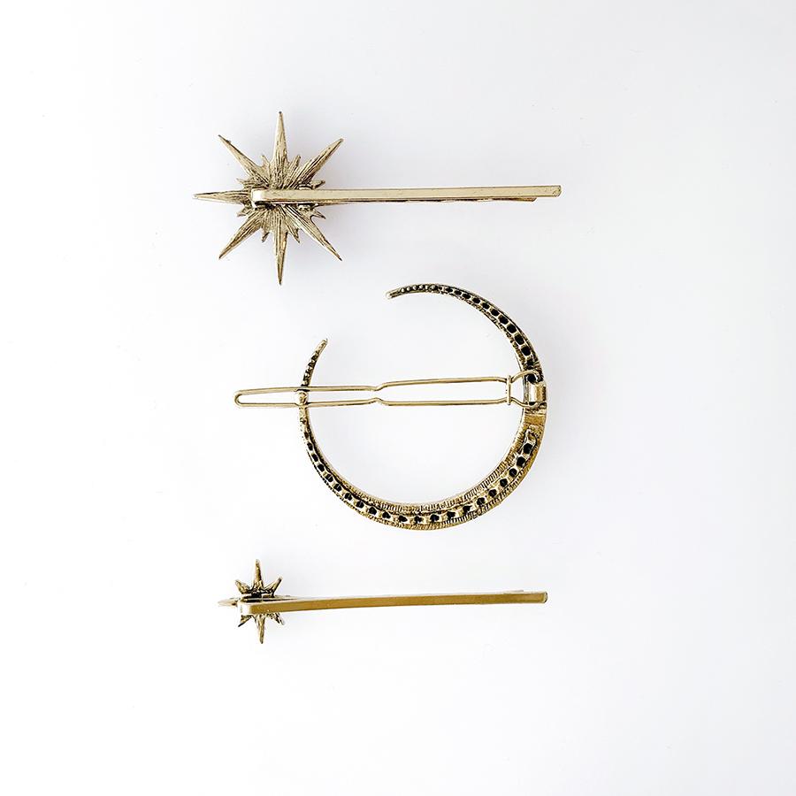 MOON STAR HAIRCLIP from Ashlen