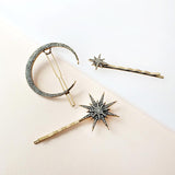 MOON STAR HAIRCLIP from Ashlen