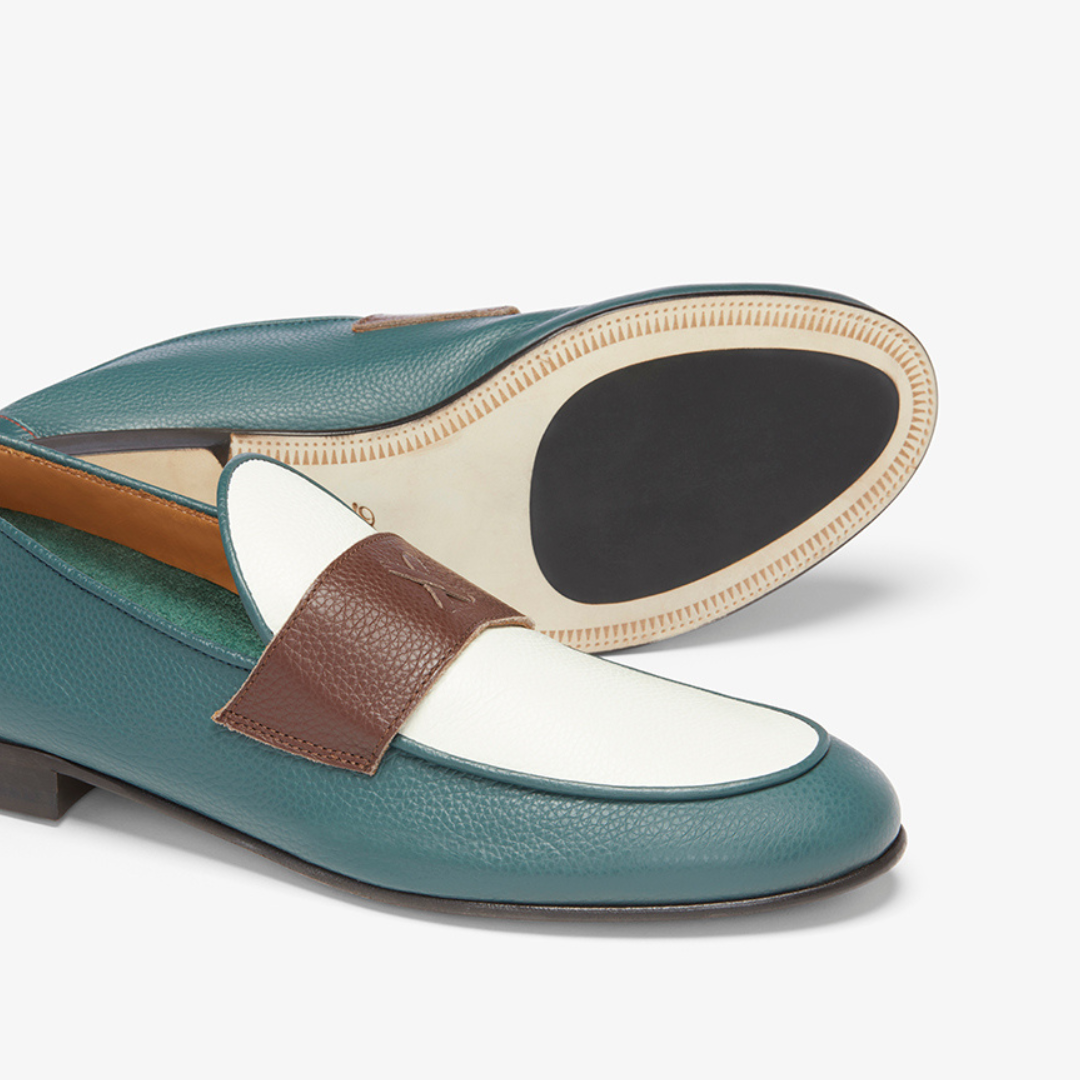 Men's Tri-Tone Leather Centesimo from Del Toro Shoes