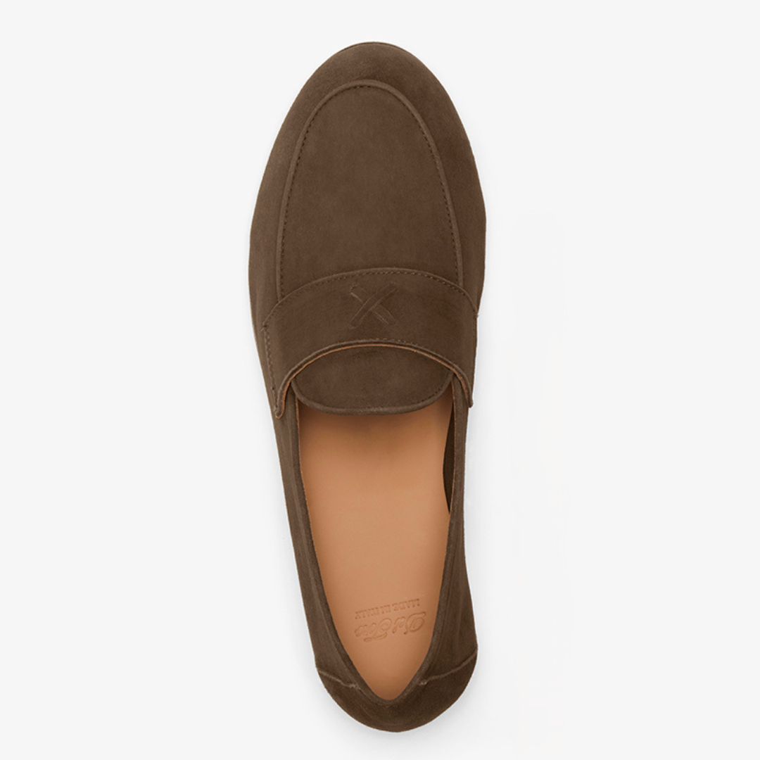 Men's Chocolate Suede Centesimo from Del Toro Shoes