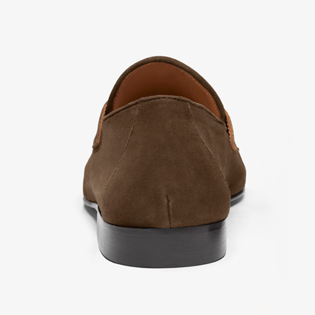Men's Chocolate Suede Centesimo from Del Toro Shoes