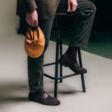 Men's Chocolate Suede Centesimo from Del Toro Shoes