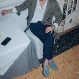 Men's Grigio Suede Centesimo from Del Toro Shoes