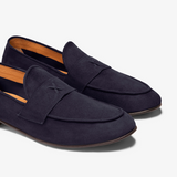 Men's Navy Suede Centesimo from Del Toro Shoes