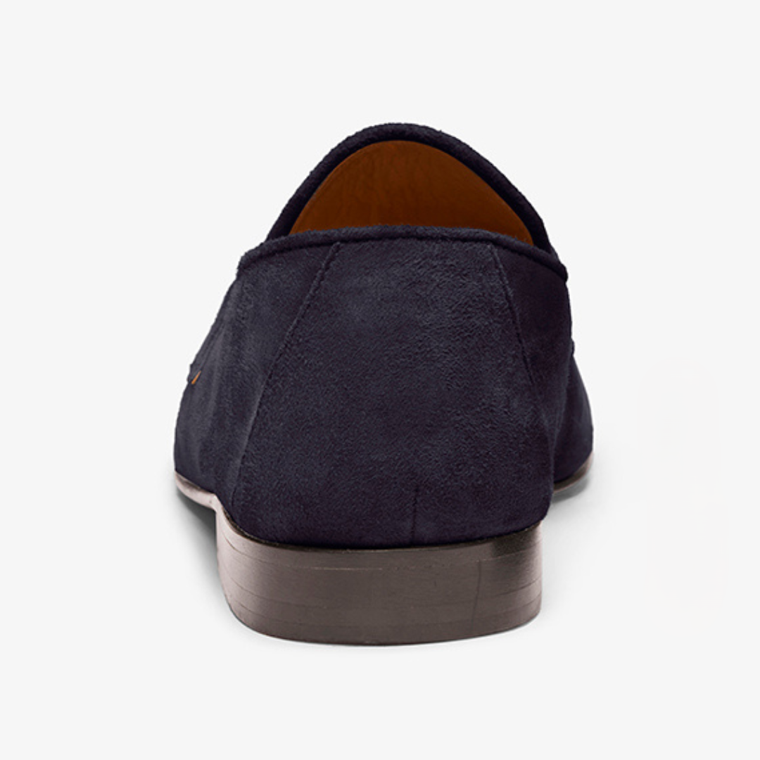 Men's Navy Suede Centesimo from Del Toro Shoes