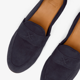 Men's Navy Suede Centesimo from Del Toro Shoes