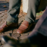 Men's Brown Leather Centesimo from Del Toro Shoes