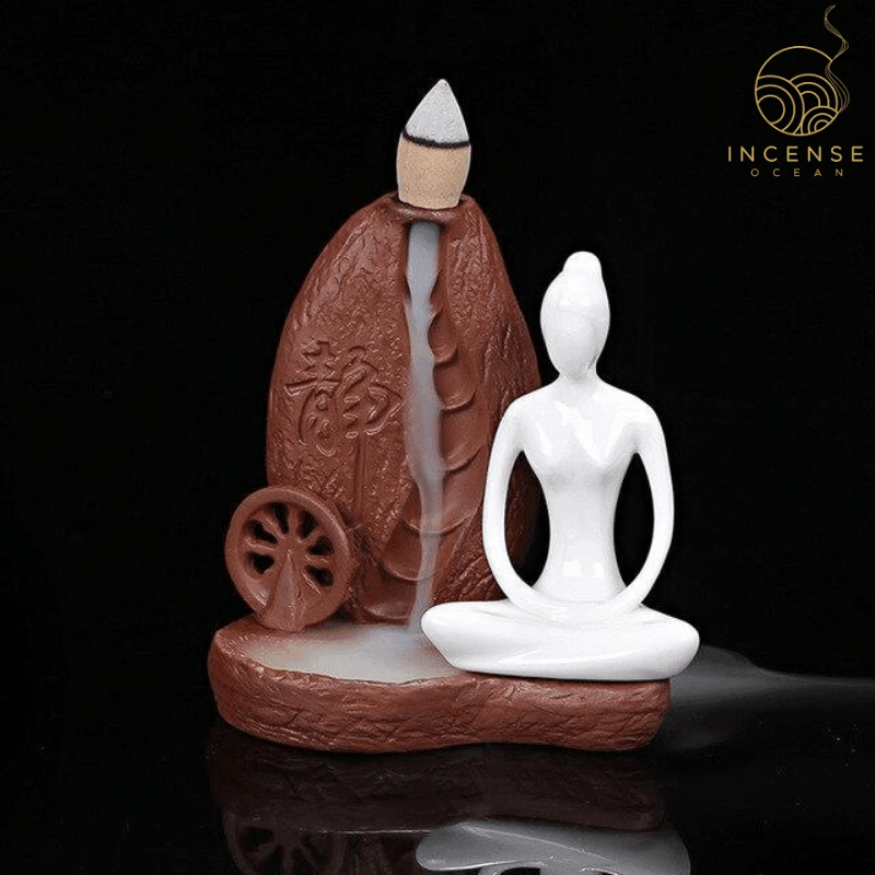 Yoga Girl Incense Burner from incenseocean
