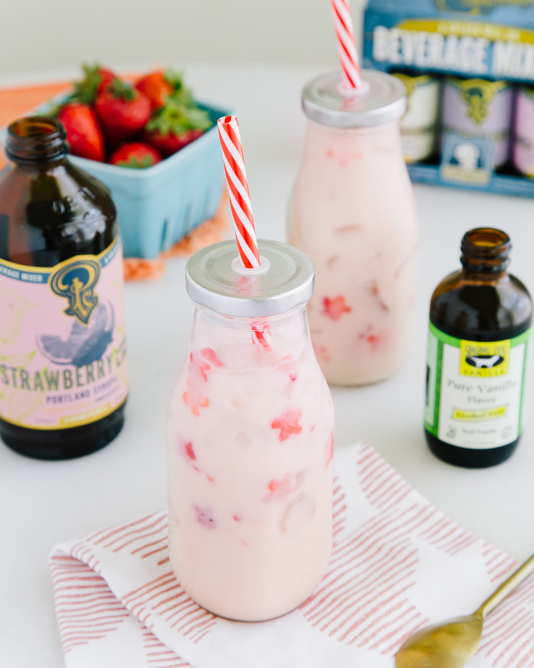 Strawberry Lemon-Lime Syrup from Portland Syrups