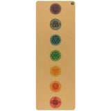 Chakras Aura Cork Yoga Mat from Yoloha Yoga