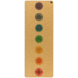 Chakras Original Cork Yoga Mat from Yoloha Yoga