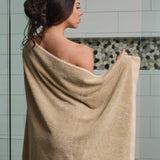 Bamboo 3 Piece Towel Set - Champagne from BedVoyage