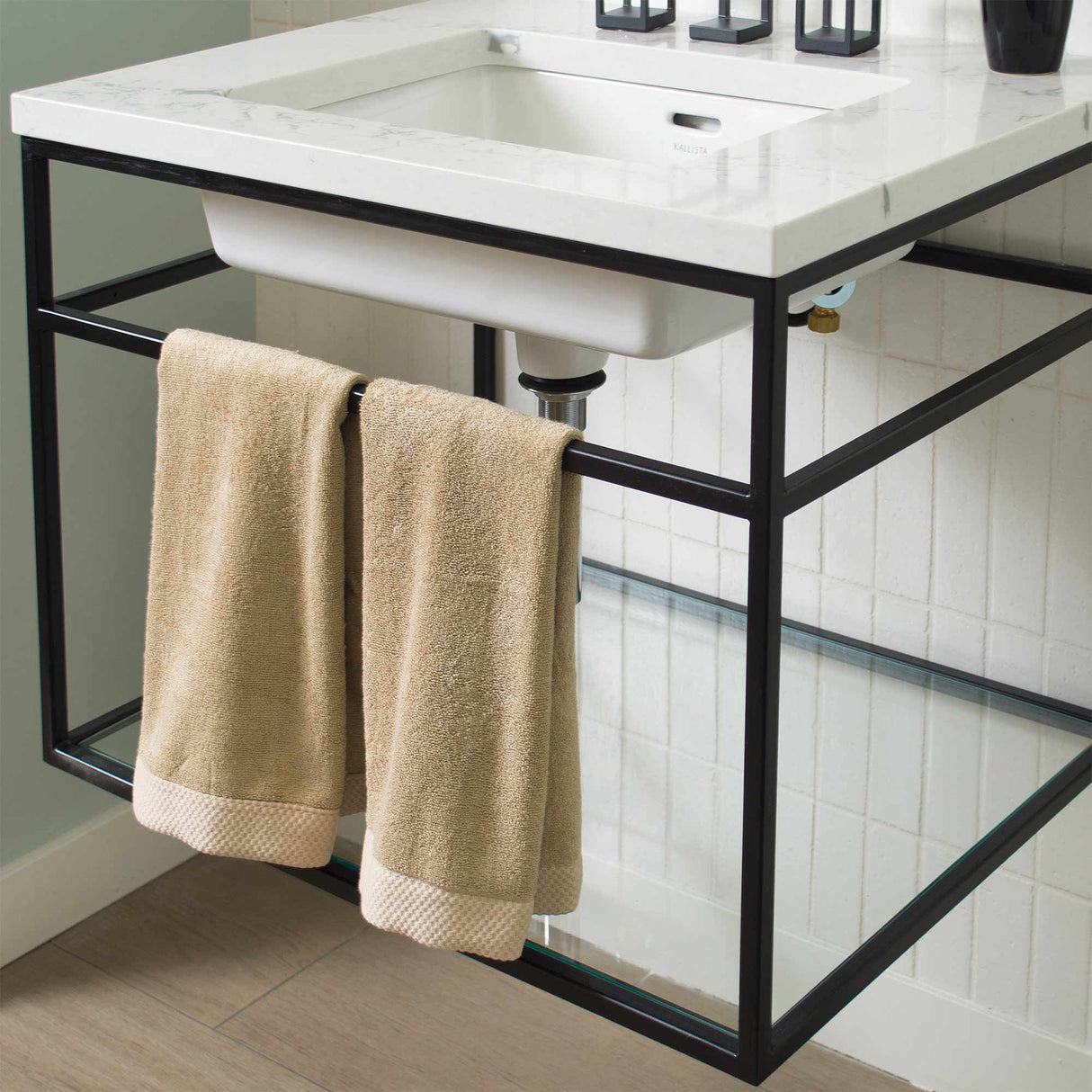 Bamboo 8 Piece Towel Sets - Champagne from BedVoyage
