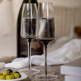 Smoke Stem Champagne Glasses from Hotel Collection