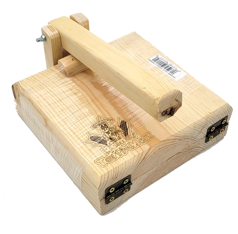 Champs Pine Tortilla Press 10" x 10" from Mexmax INC.