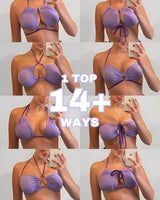 Christina Set - Blueberries & Cream From Change Swim