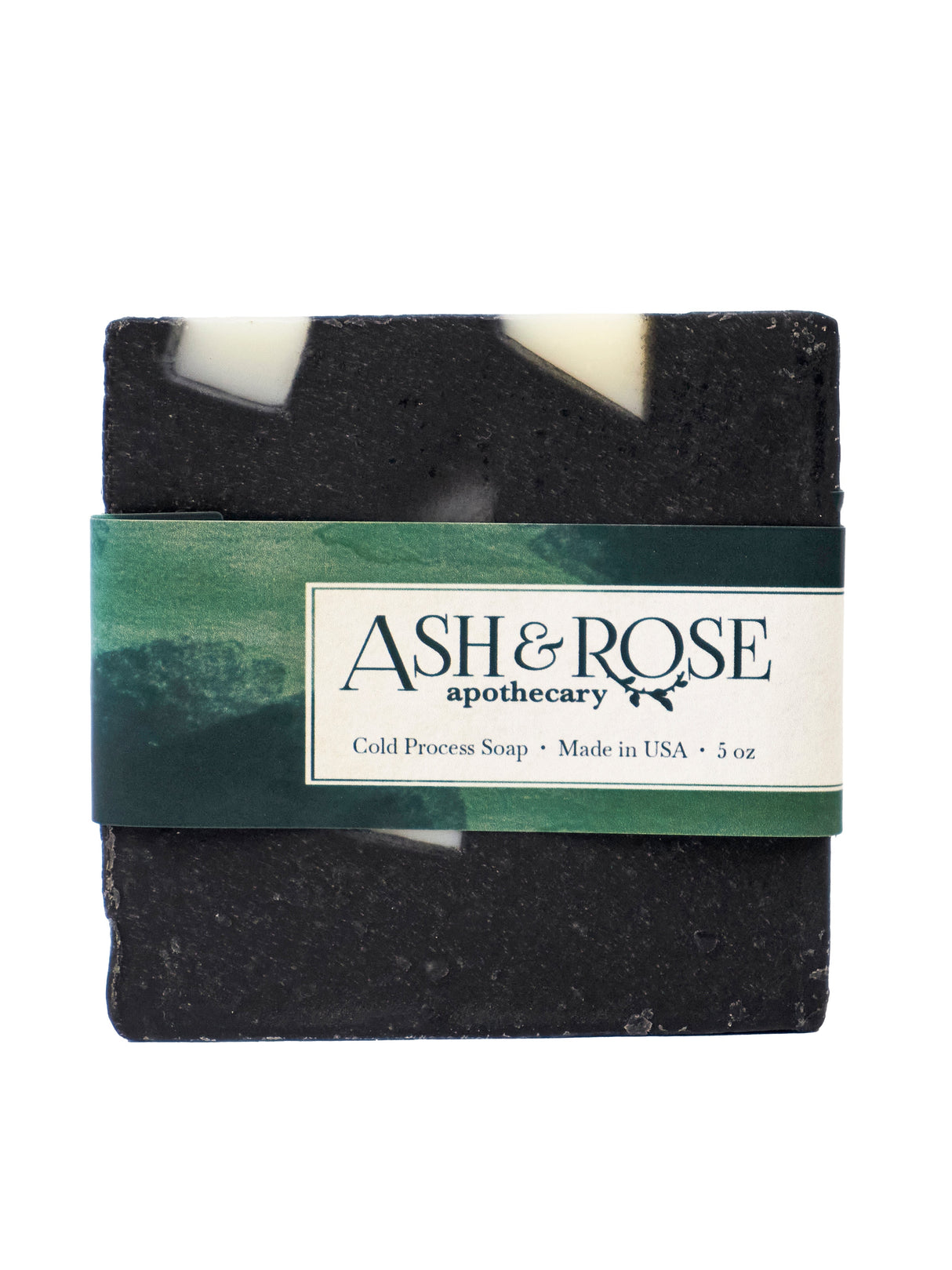 Charcoal & Aloe Soap Scrub Bar from Ash & Rose