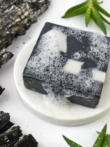 Charcoal & Aloe Soap Scrub Bar from Ash & Rose