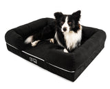 PupLounge™ Memory Foam Dog Bed Cover - Charcoal Grey (Bed Not Included) - Small From Paw.com