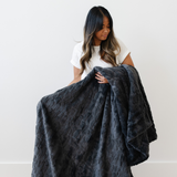 PATTERNED FAUX FUR XL THROW BLANKETS From Saranoni