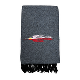 Charcoal Thunderbird Baja Blanket From West Path