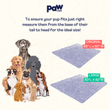 PupProtector™ Summer Short Fur Waterproof Throw Blanket - Polar White from Paw.com