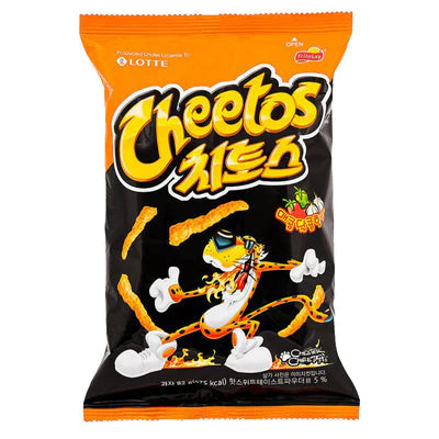 Cheetos Korean Spicy and Sweet (82g) (South Korea) 6-Pack from PETEZ POP WHOLESALE