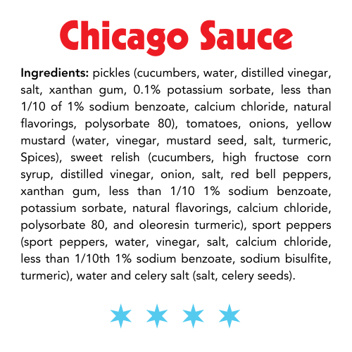 The Original Chicago Sauce, The Real Windy City Sauce from Big Fork Brands
