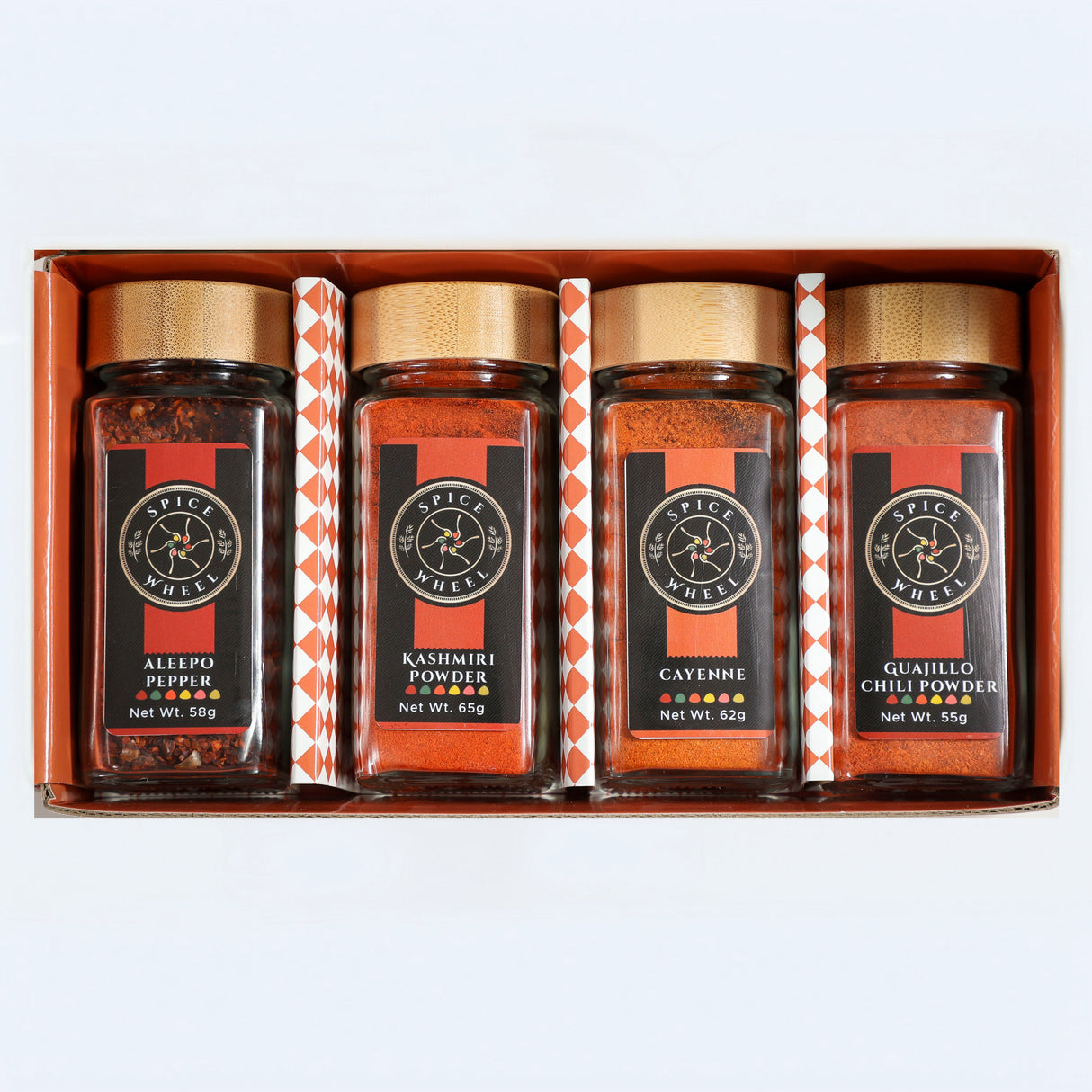 Fiery Four Gift Set – A Global Heat Collection from Spice Wheel
