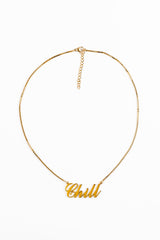Chill Necklace From Ryan Porter