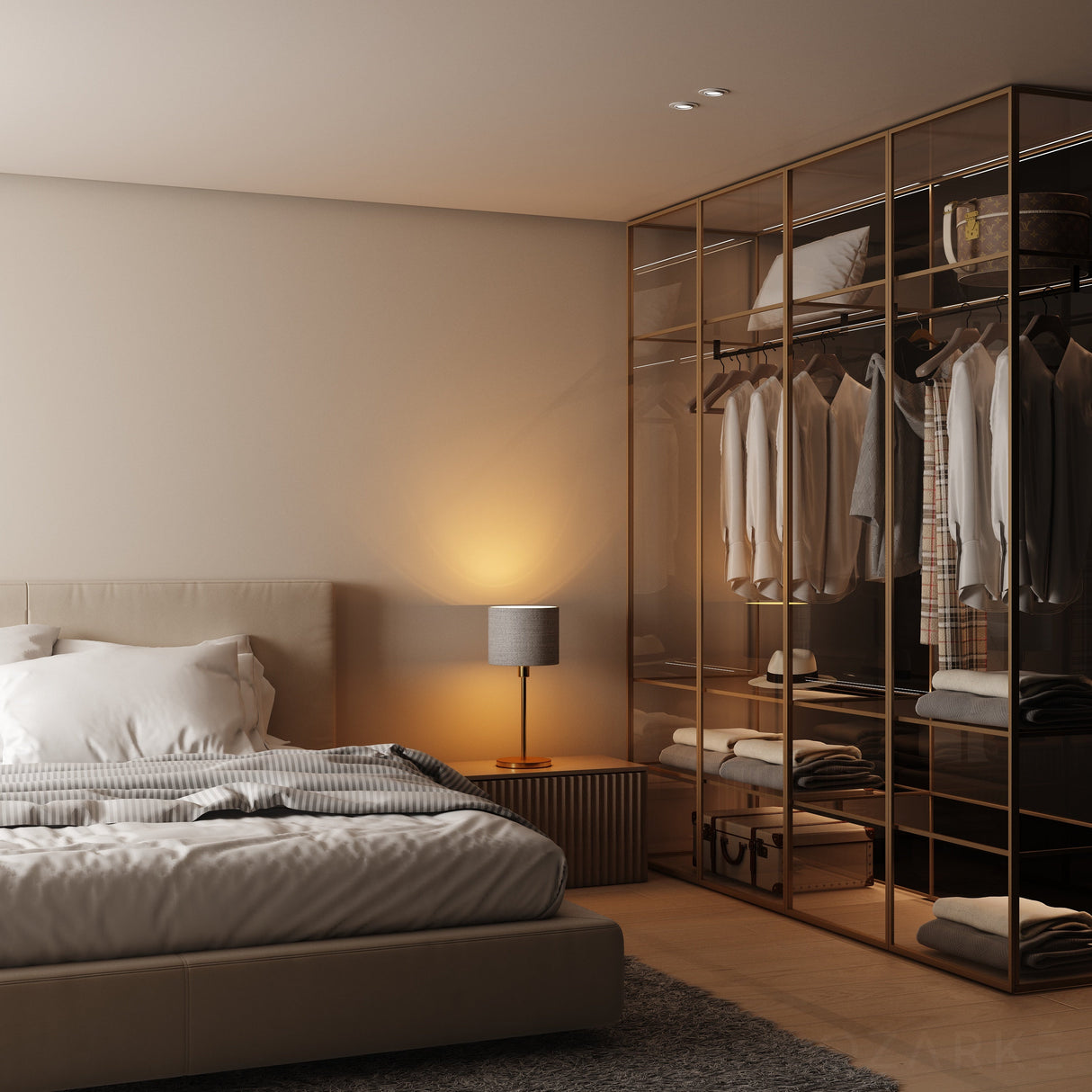 Chloe Table Lamp from Ozarké