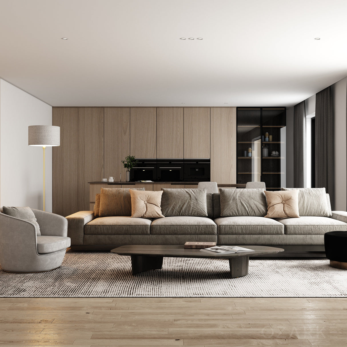 Chloe Floor Lamp from Ozarké