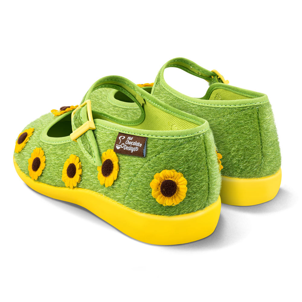 Chocolaticas® Sunny Field Women's Mary Jane Flat from Hot Chocolate Design