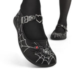 Chocolaticas® Widow Heart Women's Mary Jane Flat from Hot Chocolate Design