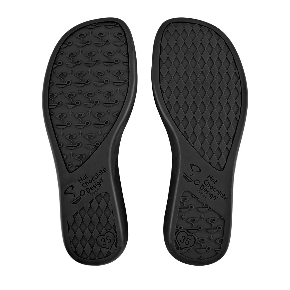 Chocolaticas® Widow Heart Women's Mary Jane Flat from Hot Chocolate Design