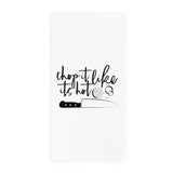 Chop It Like Its Hot Kitchen Tea Towel