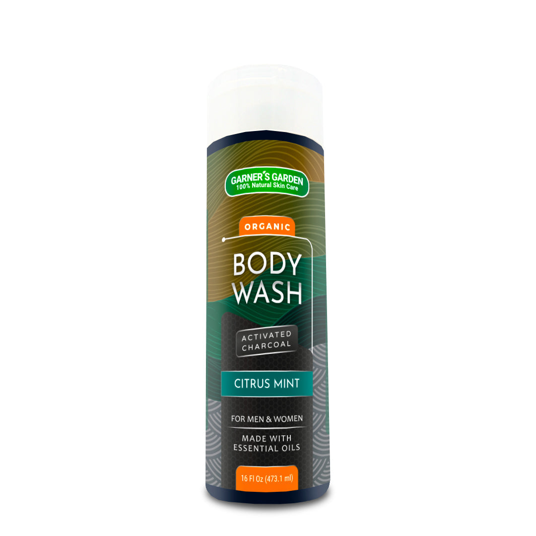 Activated Charcoal Organic Body Wash from Garner's Garden
