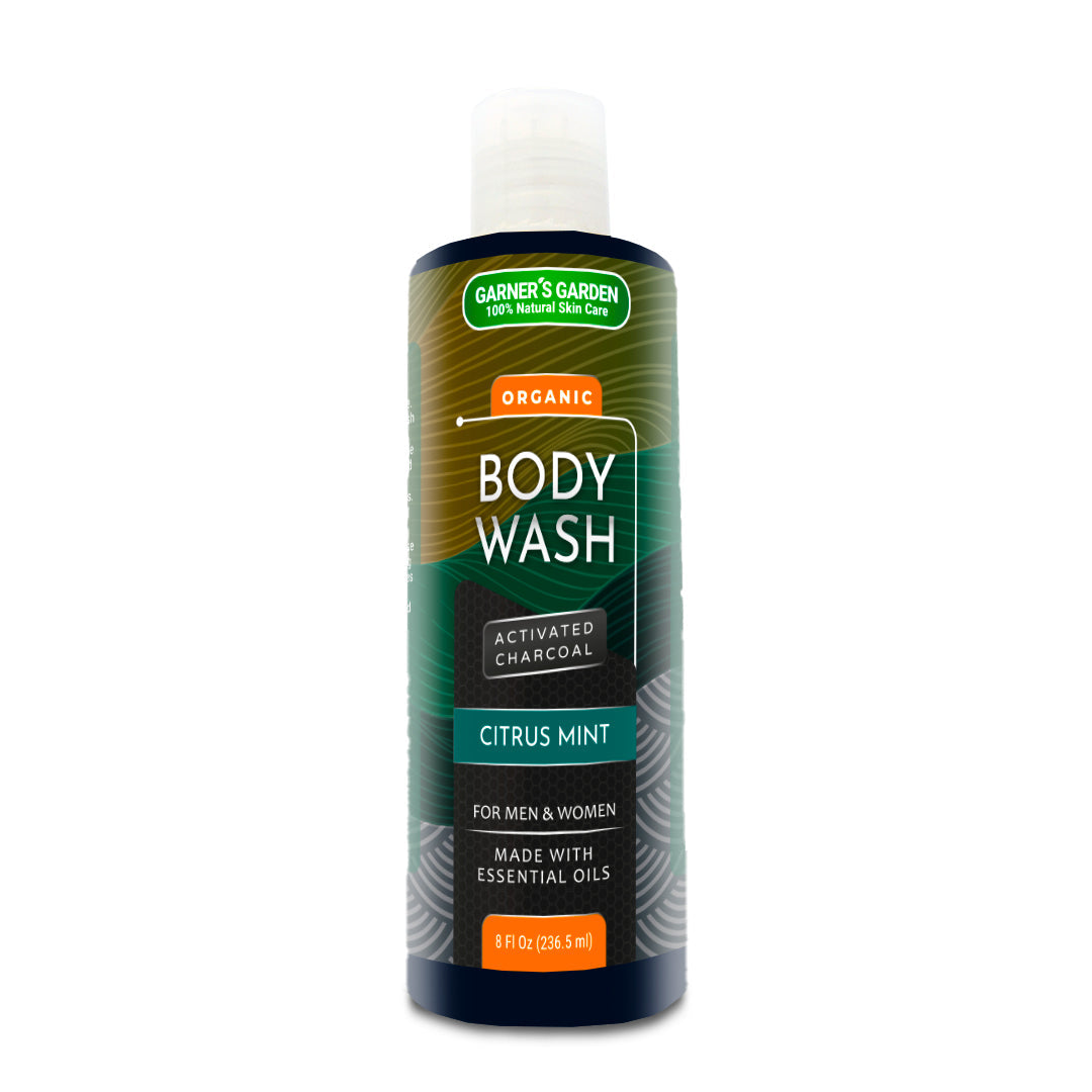 Activated Charcoal Organic Body Wash from Garner's Garden