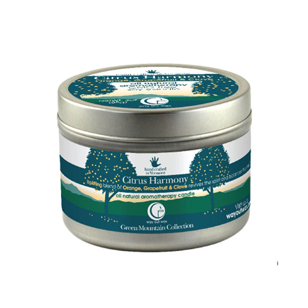 Citrus Harmony - Medium Travel Tin From Way Out Wax