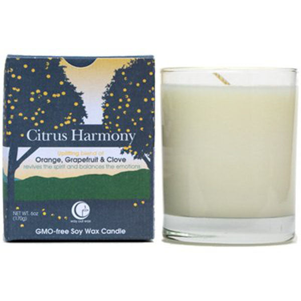 Citrus Harmony - Clear Glass Tumbler From Way Out Wax