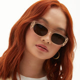 Claim It - Clear Brown From TopFoxx