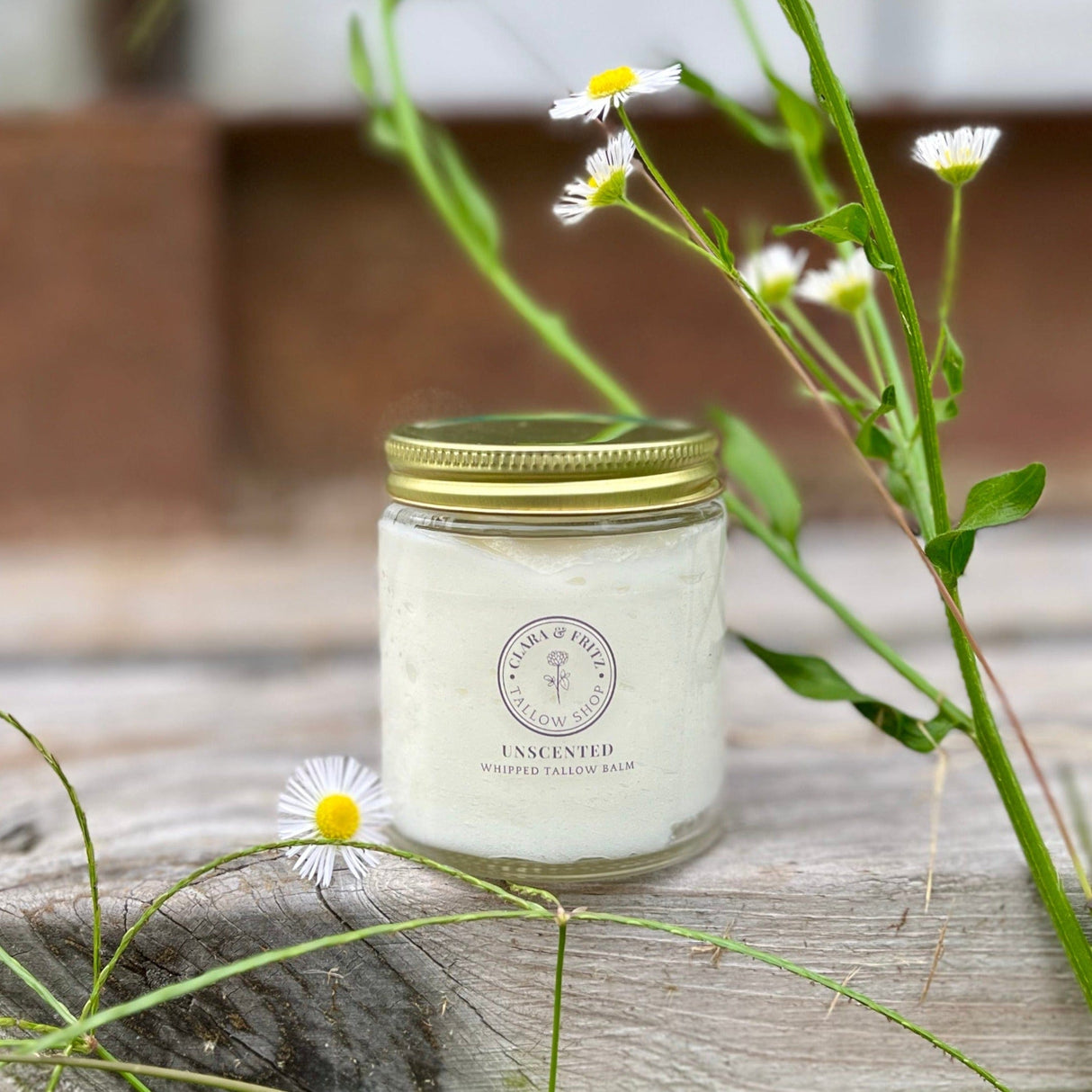Unscented Whipped Tallow Balm from Clara & Fritz Tallow Shop
