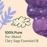 Clary Sage Essential Oil Pre-Diluted Roll-On From Plant Therapy