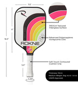 Curve Classic - Electric Citrus from ROKNE Pickleball from ROKNE