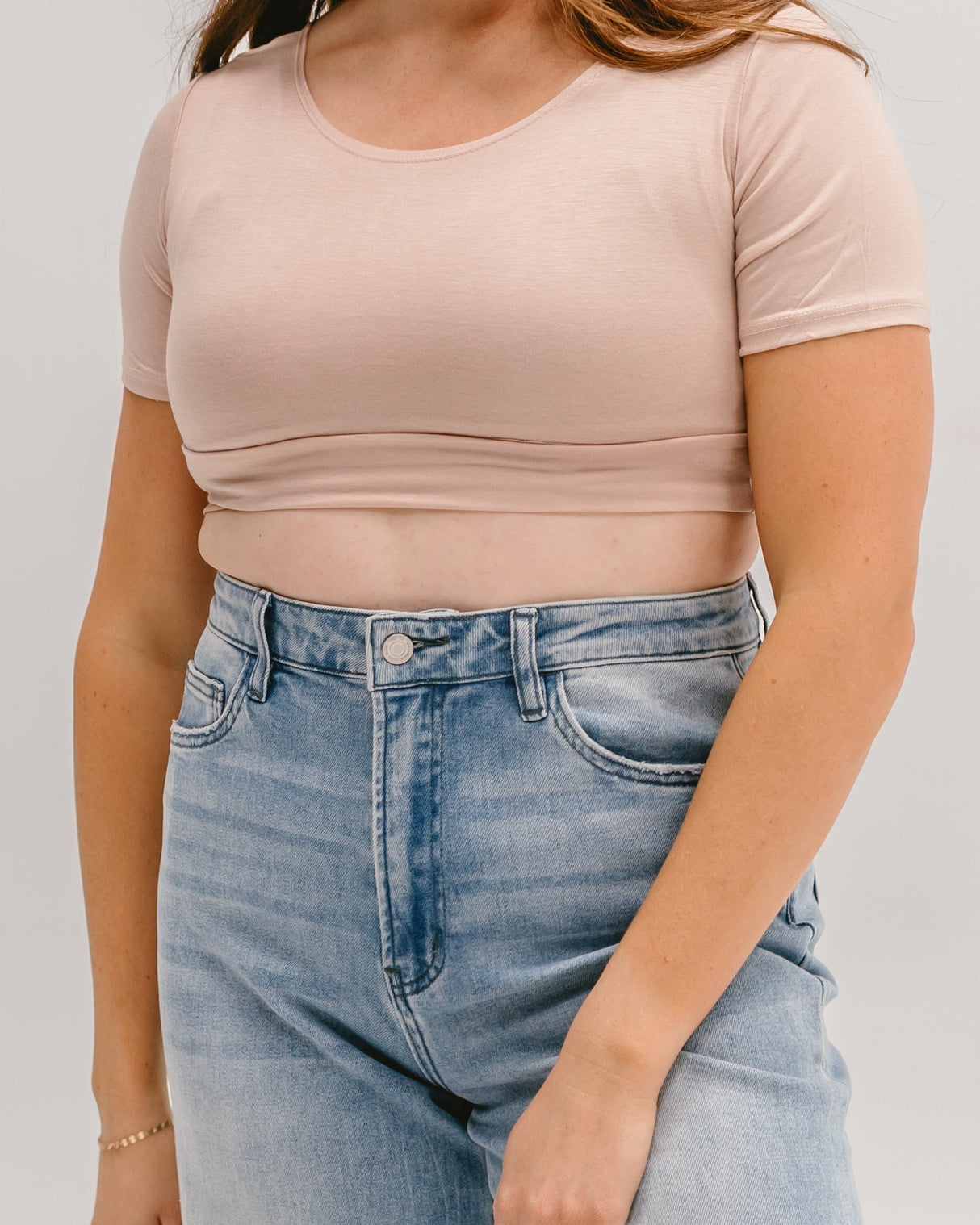 Classic Boyfriend Halftee from HALFTEE Layering Fashions