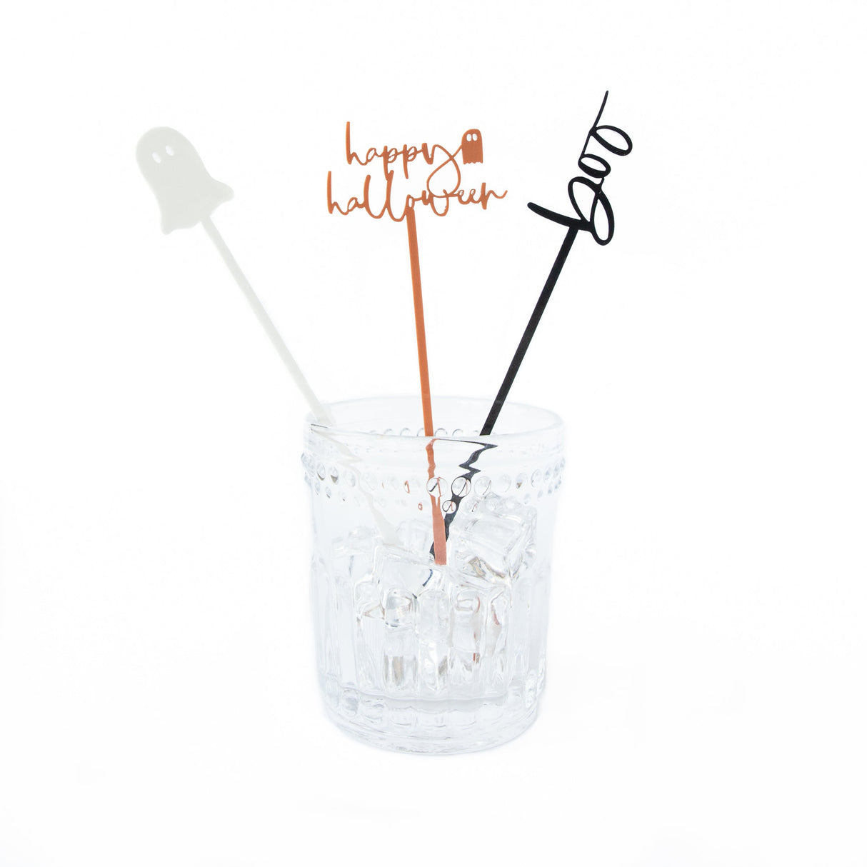 Classic Halloween Party Drink Stirrers, Set of 12 from The Cotton & Canvas Co.