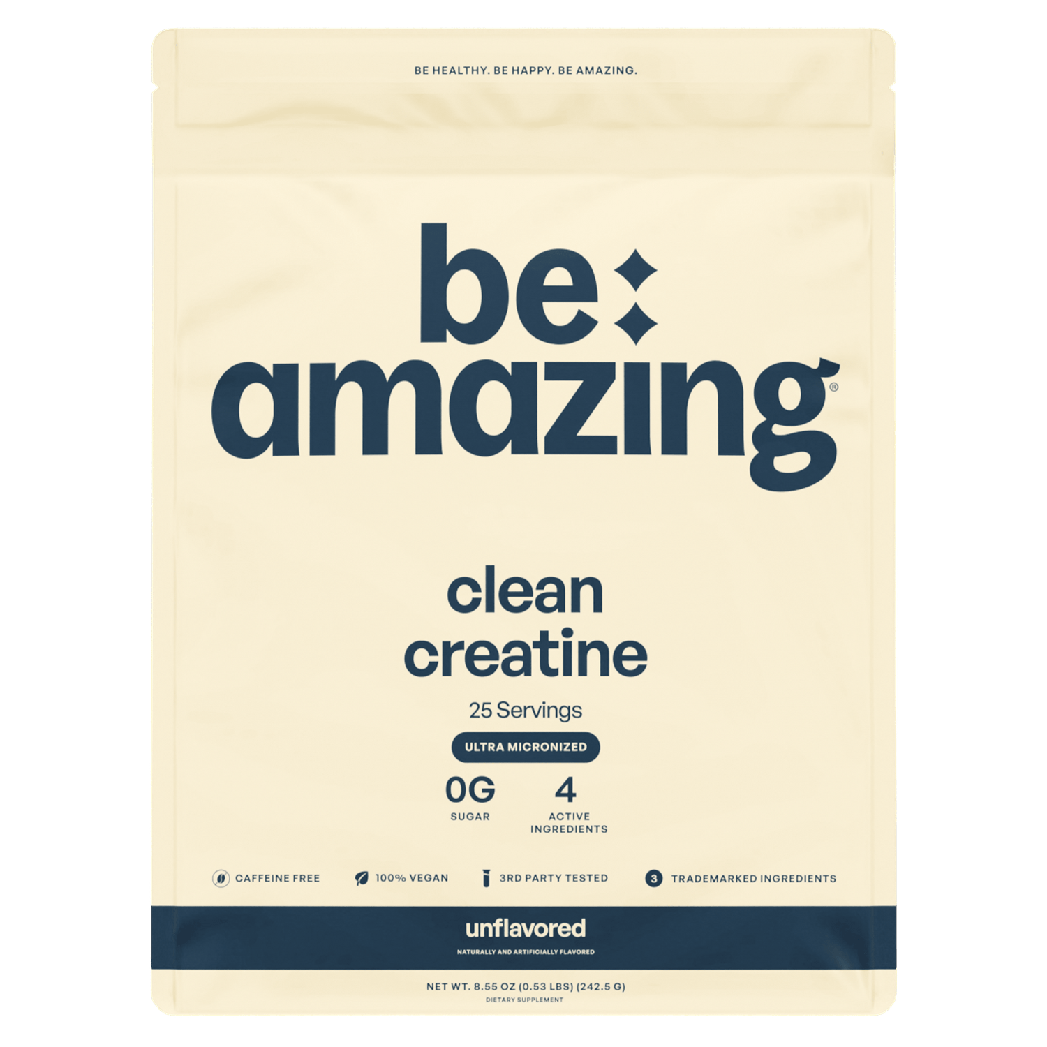 clean creatine from BEAM
