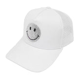 Bling Smile Accented Mesh Back Baseball Cap from Madeline Love